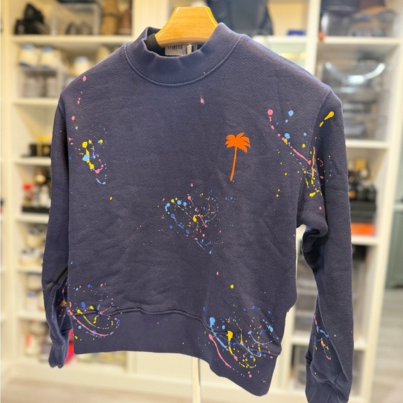 Palm Angels Kids Crew sweater - size 8 New - Picture 1 of 4